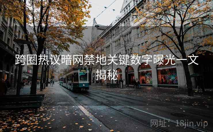 跨圈热议暗网禁地关键数字曝光一文揭秘