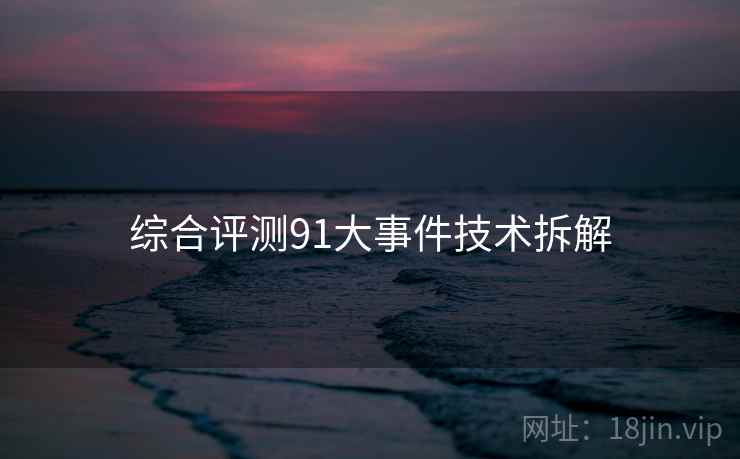 综合评测91大事件技术拆解