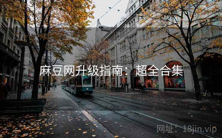 麻豆网升级指南：超全合集